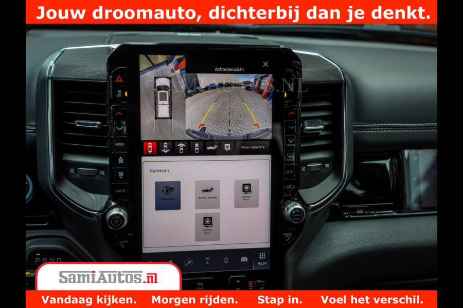 Dodge Ram 1500 Night Premium | Full Option | De Meest Luxe Pick-Up in zijn Klasse | Comfortabele Dubbele Cabine met Royale 5 Zitplaatsen | BPM vrij | Nu Leverbaar uit Voorraad | Voorraad Nr 2285 - 7648