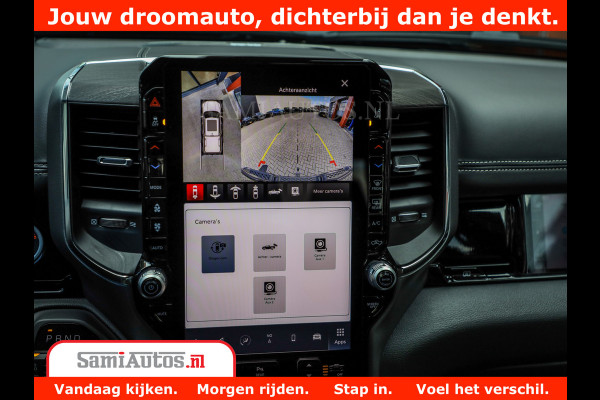 Dodge Ram 1500 Night Premium | Full Option | De Meest Luxe Pick-Up in zijn Klasse | Comfortabele Dubbele Cabine met Royale 5 Zitplaatsen | BPM vrij | Nu Leverbaar uit Voorraad | Voorraad Nr 2285 - 7648