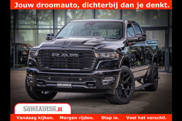 Dodge Ram 1500 Night Premium | Full Option | De Meest Luxe Pick-Up in zijn Klasse | Comfortabele Dubbele Cabine met Royale 5 Zitplaatsen | BPM vrij | Nu Leverbaar uit Voorraad | Voorraad Nr 2285 - 7648