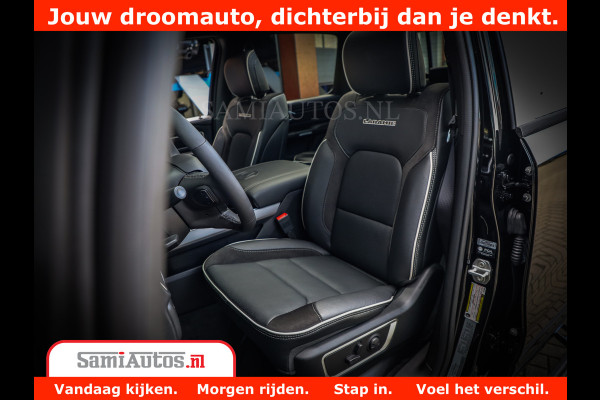 Dodge Ram 1500 Night Premium | Full Option | De Meest Luxe Pick-Up in zijn Klasse | Comfortabele Dubbele Cabine met Royale 5 Zitplaatsen | BPM vrij | Nu Leverbaar uit Voorraad | Voorraad Nr 2285 - 7648