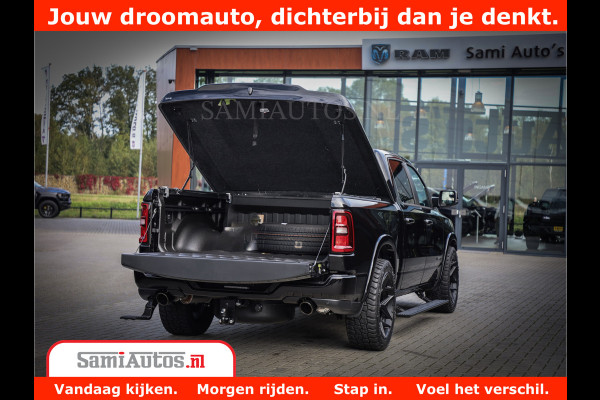 Dodge Ram 1500 Night Premium | Full Option | De Meest Luxe Pick-Up in zijn Klasse | Comfortabele Dubbele Cabine met Royale 5 Zitplaatsen | BPM vrij | Nu Leverbaar uit Voorraad | Voorraad Nr 2285 - 7648