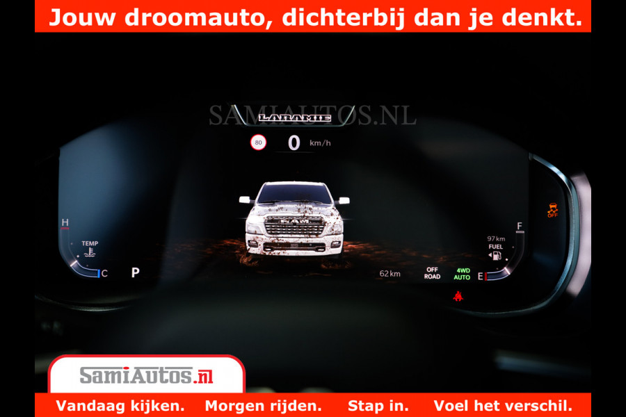 Dodge Ram 1500 Night Premium | Full Option | De Meest Luxe Pick-Up in zijn Klasse | Comfortabele Dubbele Cabine met Royale 5 Zitplaatsen | BPM vrij | Nu Leverbaar uit Voorraad | Voorraad Nr 2285 - 7648