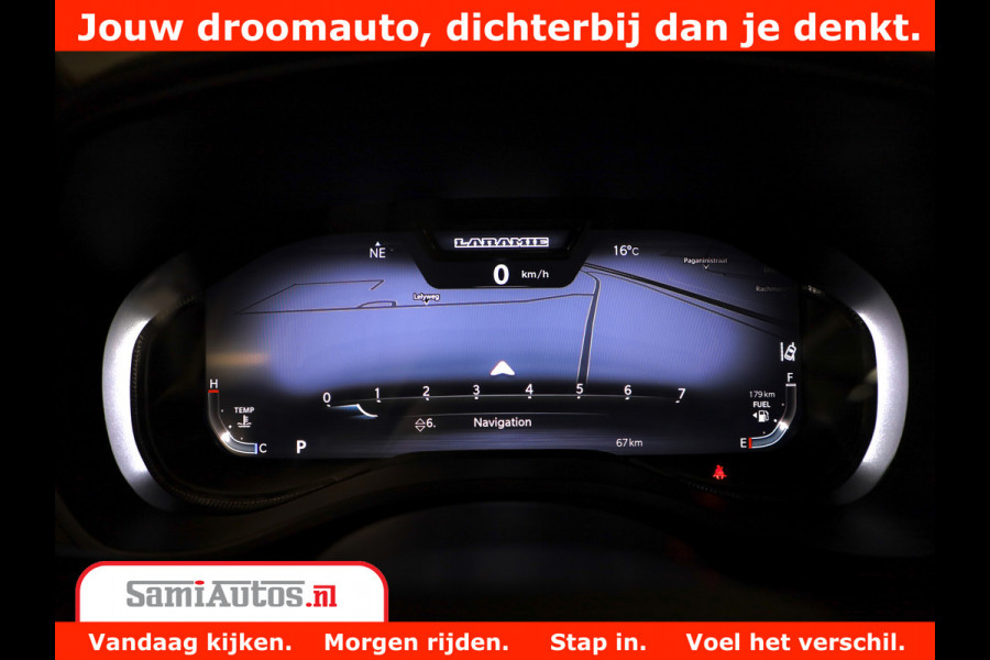 Dodge Ram 1500 GT EDITION | 5.7 HEMI V8 402PK | VIRTUAL COCKPIT | HEAD-UP | ADAPTIVE CRUISE | 360 CAMERA | TRX PACK | VOLLE UITVOERING Comfortabele Dubbele Cabine met Royale 5 Zitplaatsen | BPM vrij | Nu Leverbaar uit Voorraad | Voorraad Nr 2435