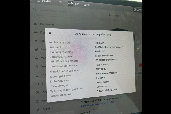 Tesla Model 3 Long Range AWD 75 kWh 86% SOH Trekhaak (1.000kg)