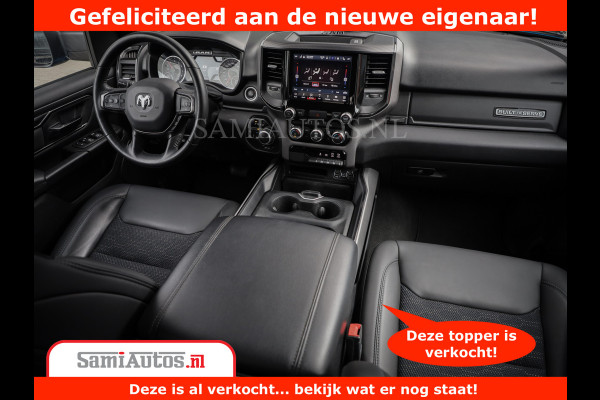 Dodge Ram 1500 BUILT TO SERVE Wide Body | 5.7 V8 HEMI | Zeer Dik | Comfortabele Dubbele Cabine DC met Royale 5 Zitplaatsen |
