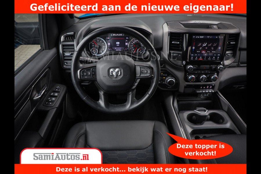 Dodge Ram 1500 BUILT TO SERVE Wide Body | 5.7 V8 HEMI | Zeer Dik | Comfortabele Dubbele Cabine DC met Royale 5 Zitplaatsen |