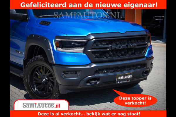 Dodge Ram 1500 BUILT TO SERVE Wide Body | 5.7 V8 HEMI | Zeer Dik | Comfortabele Dubbele Cabine DC met Royale 5 Zitplaatsen |