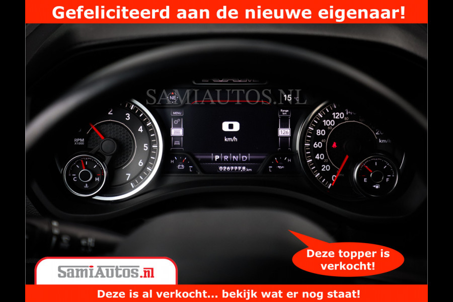 Dodge Ram 1500 BUILT TO SERVE Wide Body | 5.7 V8 HEMI | Zeer Dik | Comfortabele Dubbele Cabine DC met Royale 5 Zitplaatsen |