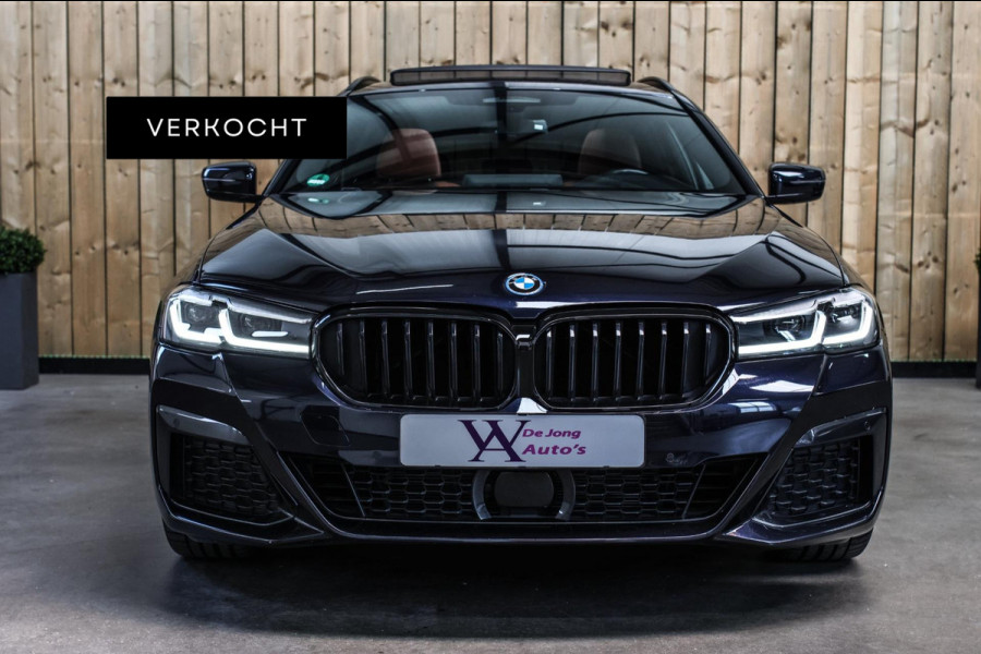 BMW 5 Serie Touring 530e M-Sport *Pano*Stoelventilatie*Individual Leder*