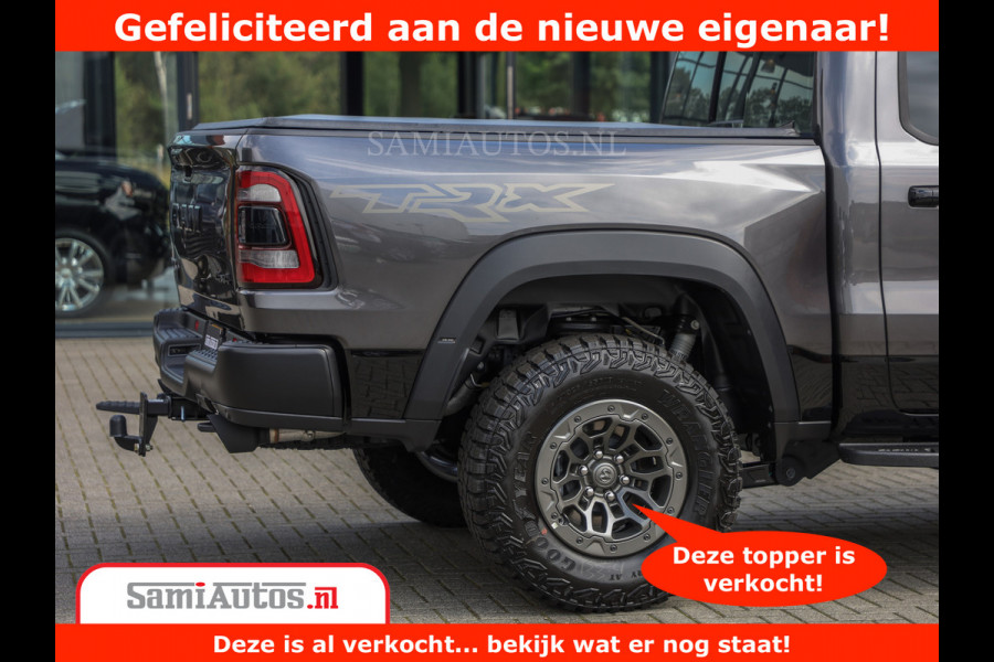 Dodge Ram 1500 TRX | 6.2 V8 712PK | Final Edition | All-In Prijs | Beschikt over alle opties | Comfortabele Dubbele Cabine met Royale 5 Zitplaatsen | BPM vrij | Nu Leverbaar uit Voorraad | Voorraad Nr 2121 - 4420