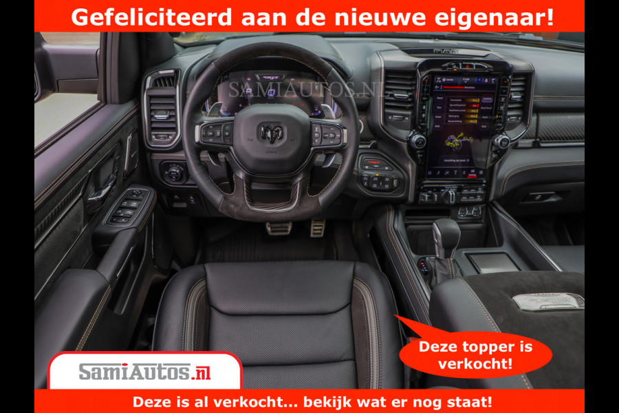 Dodge Ram 1500 TRX | 6.2 V8 712PK | Final Edition | All-In Prijs | Beschikt over alle opties | Comfortabele Dubbele Cabine met Royale 5 Zitplaatsen | BPM vrij | Nu Leverbaar uit Voorraad | Voorraad Nr 2121 - 4420