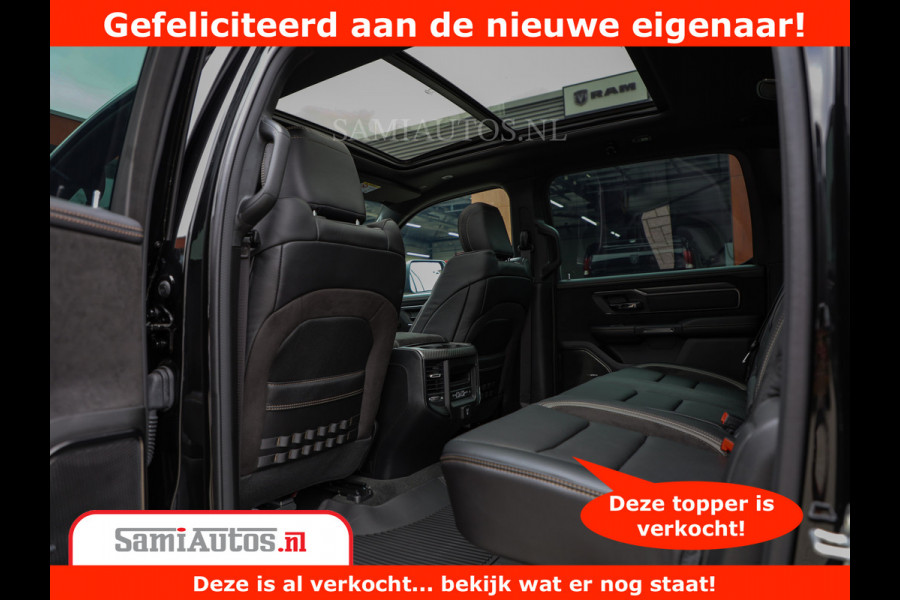 Dodge Ram 1500 TRX | 6.2 V8 712PK | Final Edition | All-In Prijs | Beschikt over alle opties | Comfortabele Dubbele Cabine met Royale 5 Zitplaatsen | BPM vrij | Nu Leverbaar uit Voorraad | Voorraad Nr 2121 - 4420