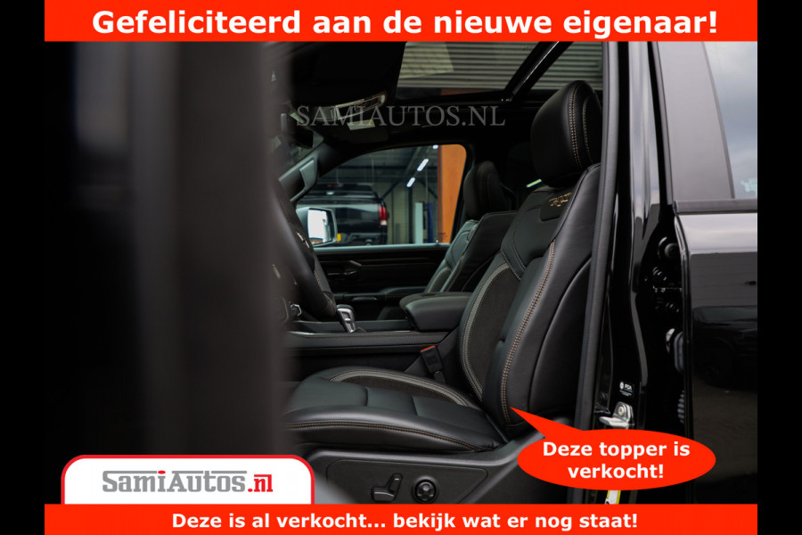 Dodge Ram 1500 TRX | 6.2 V8 712PK | Final Edition | All-In Prijs | Beschikt over alle opties | Comfortabele Dubbele Cabine met Royale 5 Zitplaatsen | BPM vrij | Nu Leverbaar uit Voorraad | Voorraad Nr 2121 - 4420