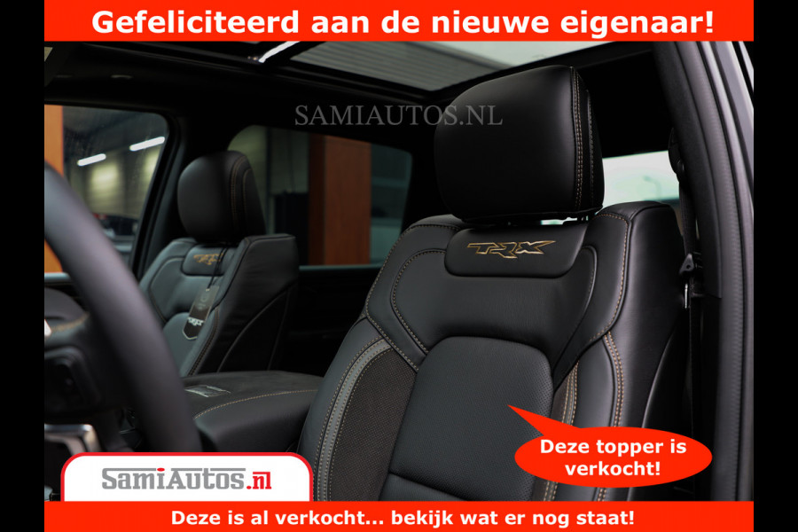 Dodge Ram 1500 TRX | 6.2 V8 712PK | Final Edition | All-In Prijs | Beschikt over alle opties | Comfortabele Dubbele Cabine met Royale 5 Zitplaatsen | BPM vrij | Nu Leverbaar uit Voorraad | Voorraad Nr 2121 - 4420