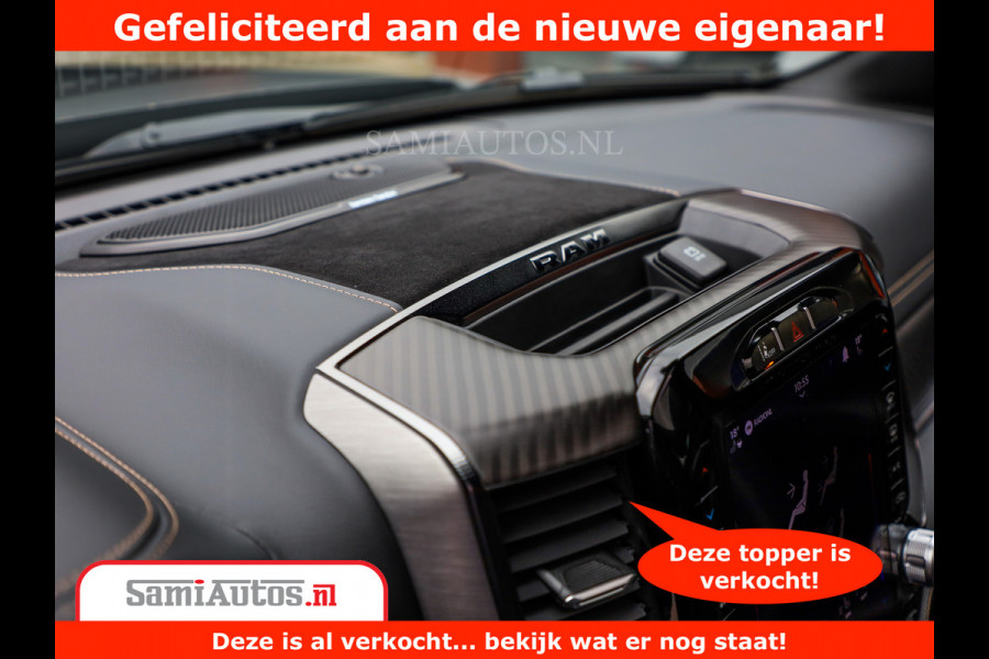 Dodge Ram 1500 TRX | 6.2 V8 712PK | Final Edition | All-In Prijs | Beschikt over alle opties | Comfortabele Dubbele Cabine met Royale 5 Zitplaatsen | BPM vrij | Nu Leverbaar uit Voorraad | Voorraad Nr 2121 - 4420
