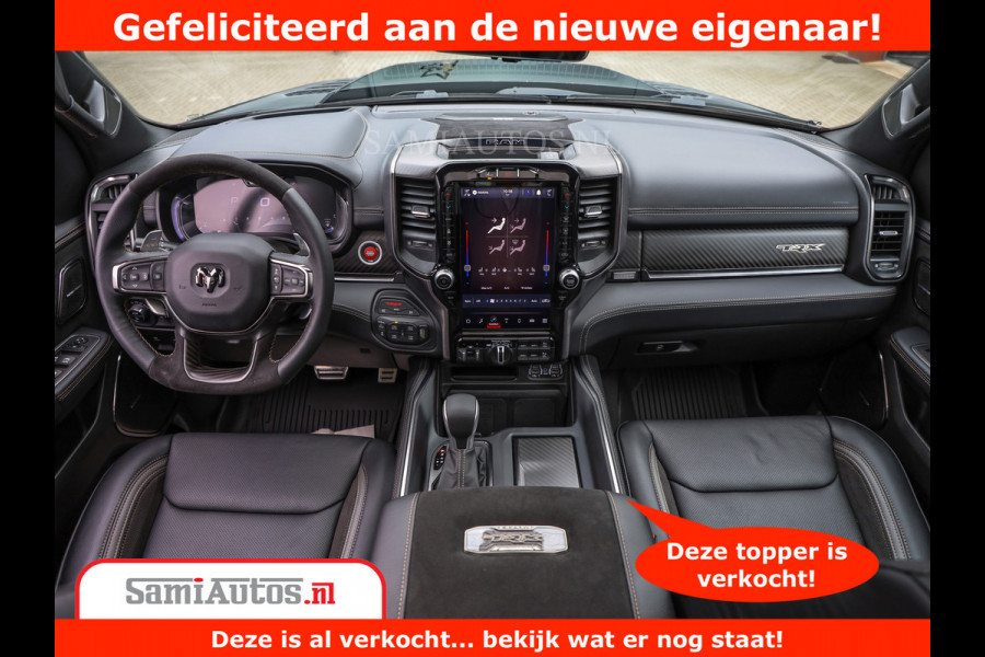 Dodge Ram 1500 TRX | 6.2 V8 712PK | Final Edition | All-In Prijs | Beschikt over alle opties | Comfortabele Dubbele Cabine met Royale 5 Zitplaatsen | BPM vrij | Nu Leverbaar uit Voorraad | Voorraad Nr 2121 - 4420