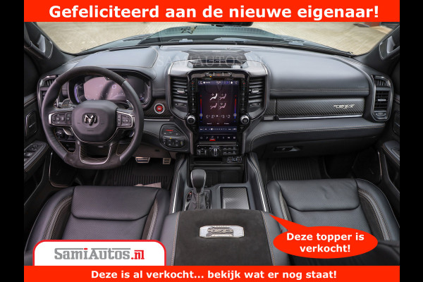 Dodge Ram 1500 TRX | 6.2 V8 712PK | Final Edition | All-In Prijs | Beschikt over alle opties | Comfortabele Dubbele Cabine met Royale 5 Zitplaatsen | BPM vrij | Nu Leverbaar uit Voorraad | Voorraad Nr 2121 - 4420