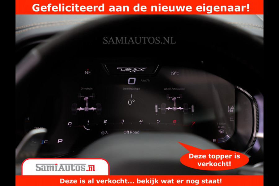 Dodge Ram 1500 TRX | 6.2 V8 712PK | Final Edition | All-In Prijs | Beschikt over alle opties | Comfortabele Dubbele Cabine met Royale 5 Zitplaatsen | BPM vrij | Nu Leverbaar uit Voorraad | Voorraad Nr 2121 - 4420