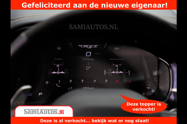 Dodge Ram 1500 TRX | 6.2 V8 712PK | Final Edition | All-In Prijs | Beschikt over alle opties | Comfortabele Dubbele Cabine met Royale 5 Zitplaatsen | BPM vrij | Nu Leverbaar uit Voorraad | Voorraad Nr 2121 - 4420