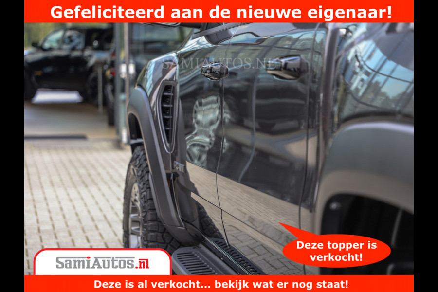 Dodge Ram 1500 TRX | 6.2 V8 712PK | Final Edition | All-In Prijs | Beschikt over alle opties | Comfortabele Dubbele Cabine met Royale 5 Zitplaatsen | BPM vrij | Nu Leverbaar uit Voorraad | Voorraad Nr 2121 - 4420