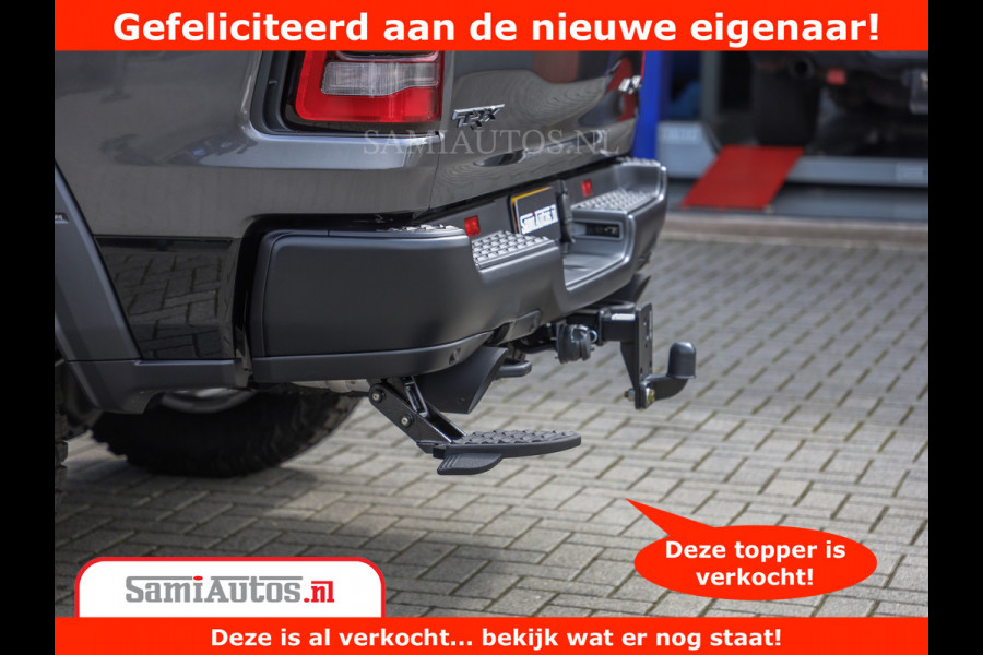 Dodge Ram 1500 TRX | 6.2 V8 712PK | Final Edition | All-In Prijs | Beschikt over alle opties | Comfortabele Dubbele Cabine met Royale 5 Zitplaatsen | BPM vrij | Nu Leverbaar uit Voorraad | Voorraad Nr 2121 - 4420