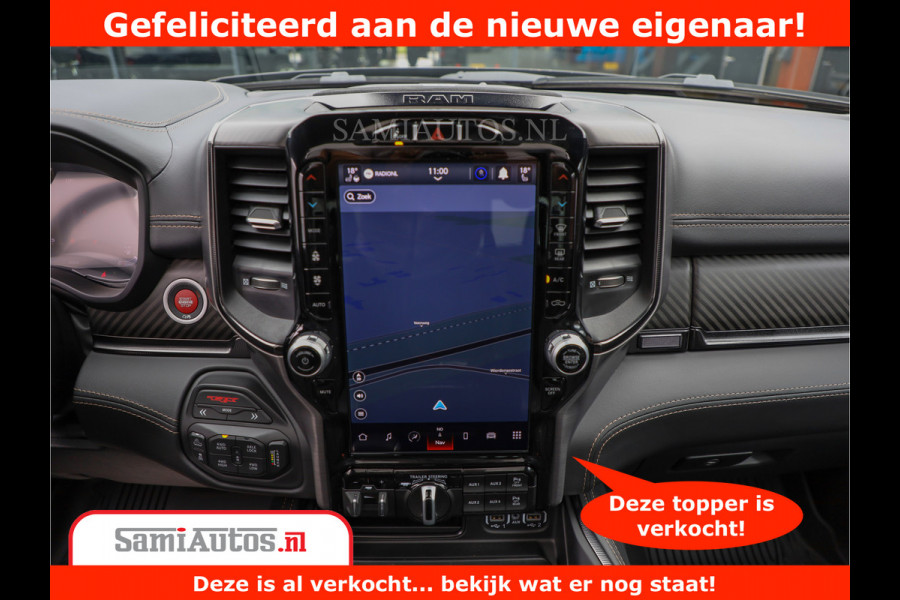 Dodge Ram 1500 TRX | 6.2 V8 712PK | Final Edition | All-In Prijs | Beschikt over alle opties | Comfortabele Dubbele Cabine met Royale 5 Zitplaatsen | BPM vrij | Nu Leverbaar uit Voorraad | Voorraad Nr 2121 - 4420