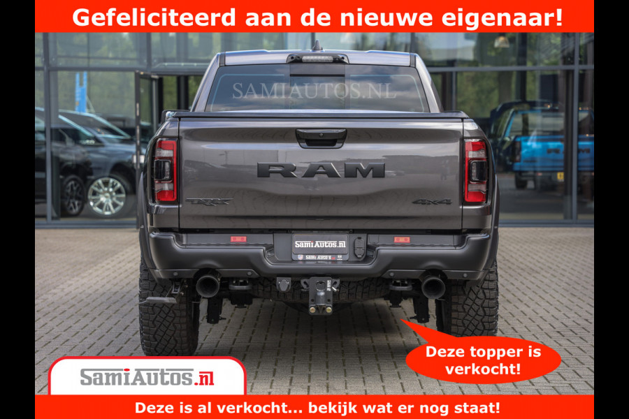 Dodge Ram 1500 TRX | 6.2 V8 712PK | Final Edition | All-In Prijs | Beschikt over alle opties | Comfortabele Dubbele Cabine met Royale 5 Zitplaatsen | BPM vrij | Nu Leverbaar uit Voorraad | Voorraad Nr 2121 - 4420