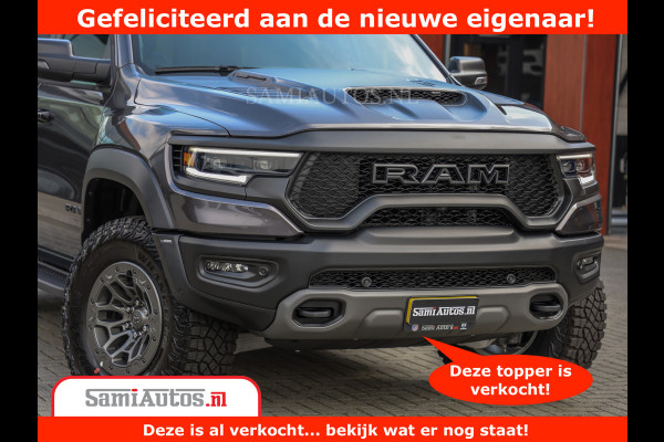Dodge Ram 1500 TRX | 6.2 V8 712PK | Final Edition | All-In Prijs | Beschikt over alle opties | Comfortabele Dubbele Cabine met Royale 5 Zitplaatsen | BPM vrij | Nu Leverbaar uit Voorraad | Voorraad Nr 2121 - 4420