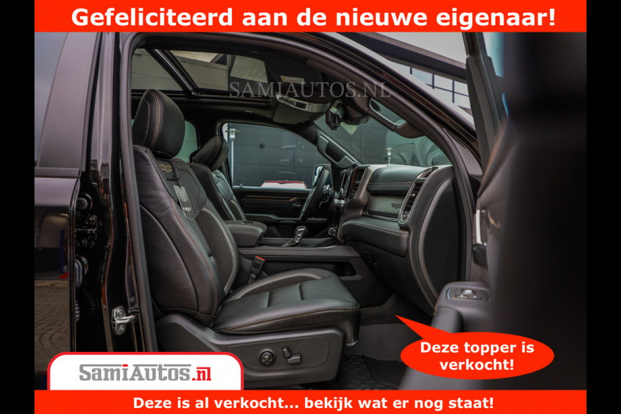 Dodge Ram 1500 TRX | 6.2 V8 712PK | Final Edition | All-In Prijs | Beschikt over alle opties | Comfortabele Dubbele Cabine met Royale 5 Zitplaatsen | BPM vrij | Nu Leverbaar uit Voorraad | Voorraad Nr 2121 - 4420