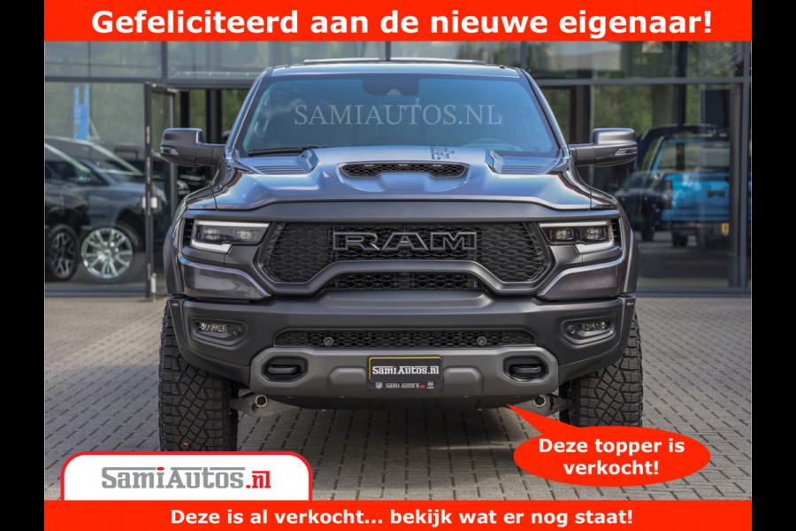 Dodge Ram 1500 TRX | 6.2 V8 712PK | Final Edition | All-In Prijs | Beschikt over alle opties | Comfortabele Dubbele Cabine met Royale 5 Zitplaatsen | BPM vrij | Nu Leverbaar uit Voorraad | Voorraad Nr 2121 - 4420