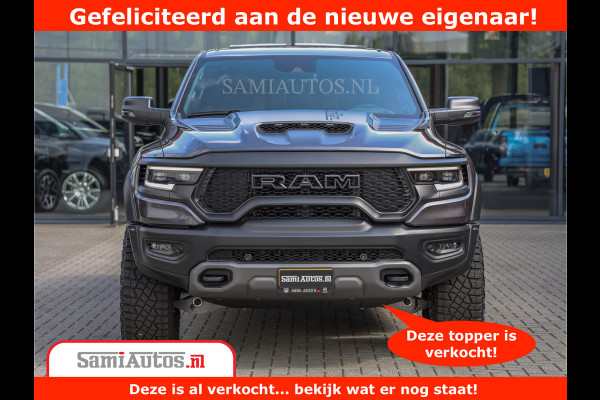Dodge Ram 1500 TRX | 6.2 V8 712PK | Final Edition | All-In Prijs | Beschikt over alle opties | Comfortabele Dubbele Cabine met Royale 5 Zitplaatsen | BPM vrij | Nu Leverbaar uit Voorraad | Voorraad Nr 2121 - 4420