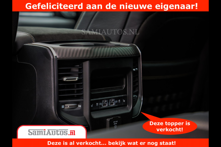 Dodge Ram 1500 TRX | 6.2 V8 712PK | Final Edition | All-In Prijs | Beschikt over alle opties | Comfortabele Dubbele Cabine met Royale 5 Zitplaatsen | BPM vrij | Nu Leverbaar uit Voorraad | Voorraad Nr 2121 - 4420