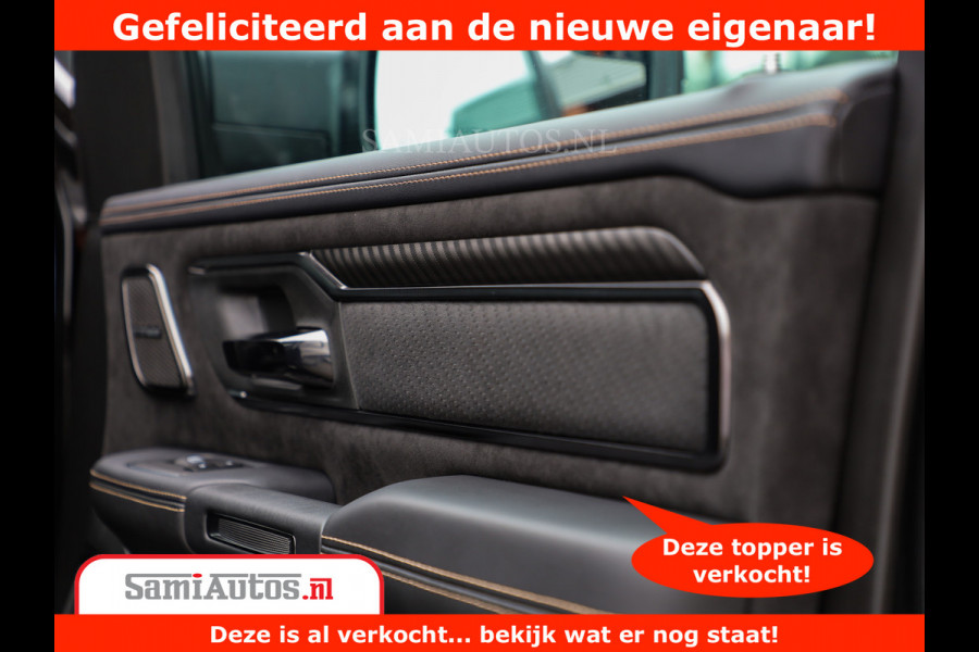 Dodge Ram 1500 TRX | 6.2 V8 712PK | Final Edition | All-In Prijs | Beschikt over alle opties | Comfortabele Dubbele Cabine met Royale 5 Zitplaatsen | BPM vrij | Nu Leverbaar uit Voorraad | Voorraad Nr 2121 - 4420