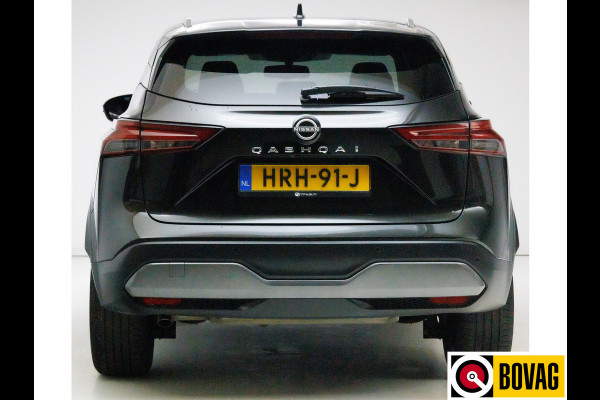 Nissan QASHQAI 1.3 MHEV Tekna Design Pack 141 PK | Pano | 360 Camera | Elec. klep | Adap. cruise | Headup display | Draadloze lader, automatisch inparkeren, dode hoek detectie, zwarte hemel