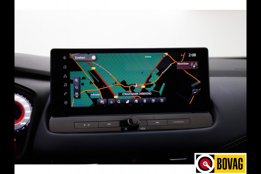Nissan QASHQAI 1.3 MHEV Tekna Design Pack 141 PK | Pano | 360 Camera | Elec. klep | Adap. cruise | Headup display | Draadloze lader, automatisch inparkeren, dode hoek detectie, zwarte hemel