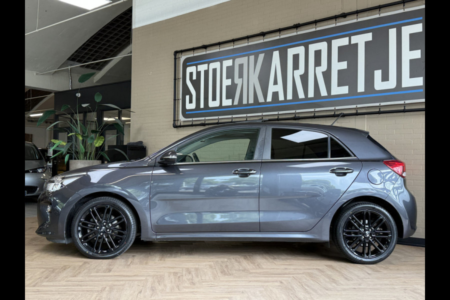 Kia Rio 1.0 TGDI 120pk | Platinum Edition | VERKOCHT! Navi | Camera | Leder | Pano | 17"| Stoel & Stuur Verwarming | Volledig onderhouden!