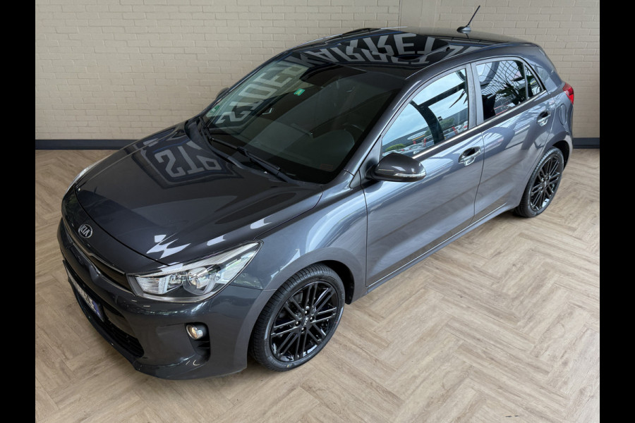Kia Rio 1.0 TGDI 120pk | Platinum Edition | VERKOCHT! Navi | Camera | Leder | Pano | 17"| Stoel & Stuur Verwarming | Volledig onderhouden!