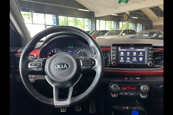 Kia Rio 1.0 TGDI 120pk | Platinum Edition | VERKOCHT! Navi | Camera | Leder | Pano | 17"| Stoel & Stuur Verwarming | Volledig onderhouden!