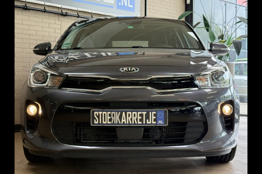 Kia Rio 1.0 TGDI 120pk | Platinum Edition | VERKOCHT! Navi | Camera | Leder | Pano | 17"| Stoel & Stuur Verwarming | Volledig onderhouden!