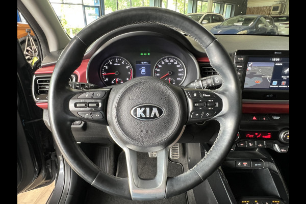Kia Rio 1.0 TGDI 120pk | Platinum Edition | VERKOCHT! Navi | Camera | Leder | Pano | 17"| Stoel & Stuur Verwarming | Volledig onderhouden!
