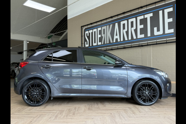 Kia Rio 1.0 TGDI 120pk | Platinum Edition | VERKOCHT! Navi | Camera | Leder | Pano | 17"| Stoel & Stuur Verwarming | Volledig onderhouden!