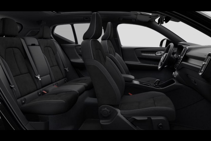 Volvo EX40 Single Motor Extended Range Plus 82 kWh / Lounge Pakket / Panoramadak / Extra getint glas / Nubuck bekleding