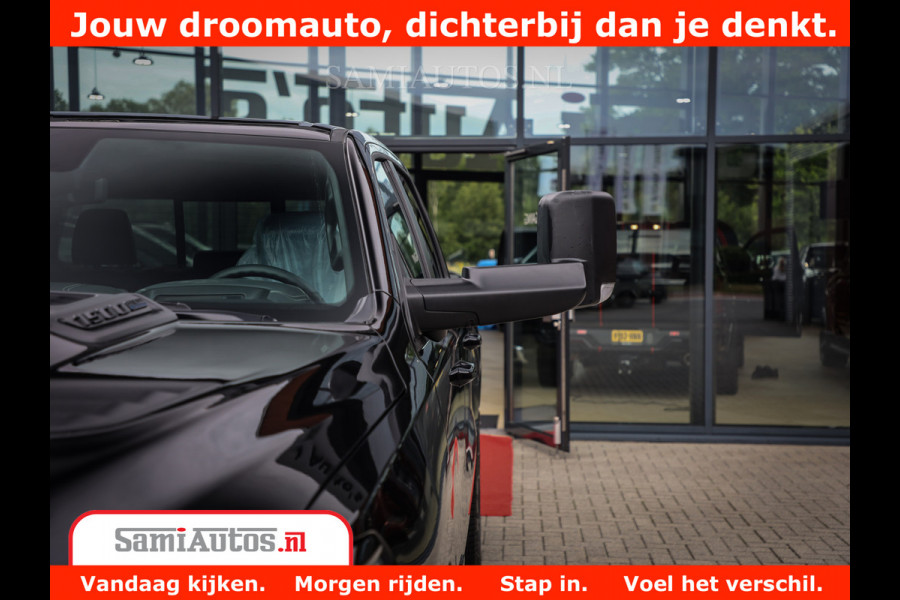 Dodge Ram 1500 GT EDITION | 5.7 V8 HEMI | VIRTUAL COCKPIT | HEAD-UP | ADAPTIVE CRUISE | 360 CAMERA | TRX PACK | Comfortabele Dubbele Cabine met Royale 5 Zitplaatsen | BPM vrij BPM vrij | Nu Leverbaar uit Voorraad | Voorraad Nr 2434