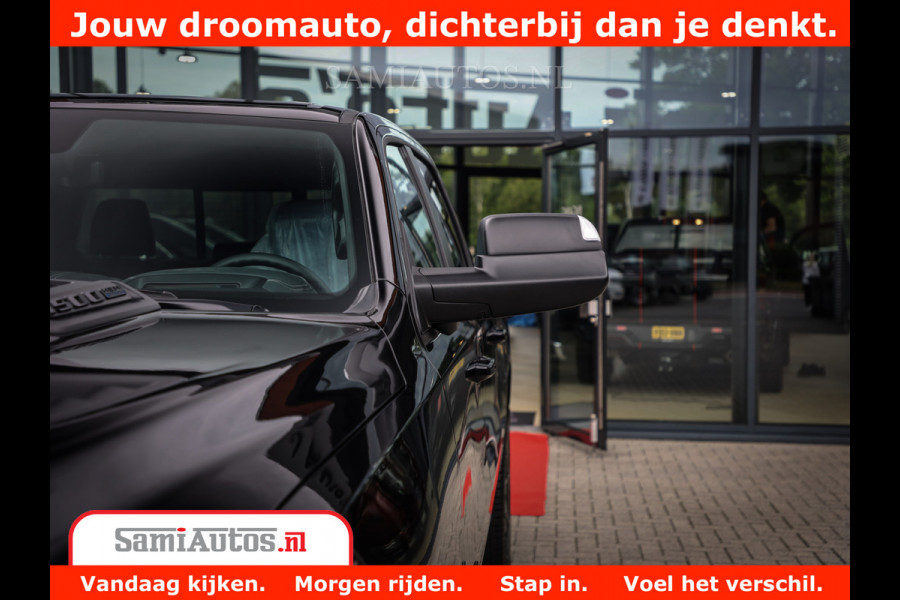 Dodge Ram 1500 GT EDITION | 5.7 V8 HEMI | VIRTUAL COCKPIT | HEAD-UP | ADAPTIVE CRUISE | 360 CAMERA | TRX PACK | Comfortabele Dubbele Cabine met Royale 5 Zitplaatsen | BPM vrij BPM vrij | Nu Leverbaar uit Voorraad | Voorraad Nr 2434