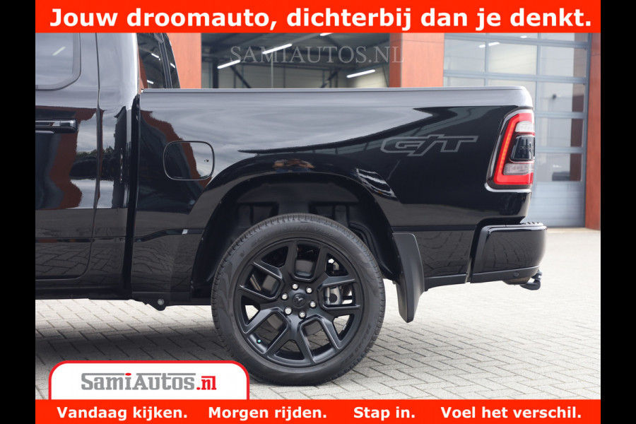 Dodge Ram 1500 GT EDITION | 5.7 V8 HEMI | VIRTUAL COCKPIT | HEAD-UP | ADAPTIVE CRUISE | 360 CAMERA | TRX PACK | Comfortabele Dubbele Cabine met Royale 5 Zitplaatsen | BPM vrij BPM vrij | Nu Leverbaar uit Voorraad | Voorraad Nr 2434