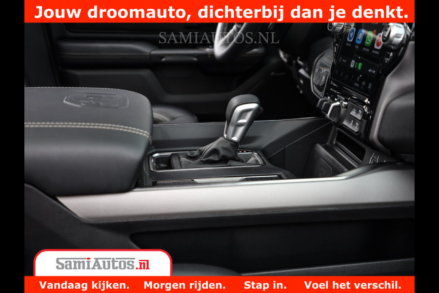 Dodge Ram 1500 GT EDITION | 5.7 V8 HEMI | VIRTUAL COCKPIT | HEAD-UP | ADAPTIVE CRUISE | 360 CAMERA | TRX PACK | Comfortabele Dubbele Cabine met Royale 5 Zitplaatsen | BPM vrij BPM vrij | Nu Leverbaar uit Voorraad | Voorraad Nr 2434
