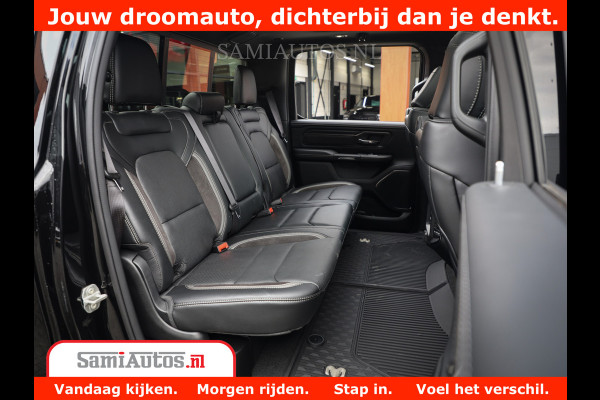 Dodge Ram 1500 GT EDITION | 5.7 V8 HEMI | VIRTUAL COCKPIT | HEAD-UP | ADAPTIVE CRUISE | 360 CAMERA | TRX PACK | Comfortabele Dubbele Cabine met Royale 5 Zitplaatsen | BPM vrij BPM vrij | Nu Leverbaar uit Voorraad | Voorraad Nr 2434