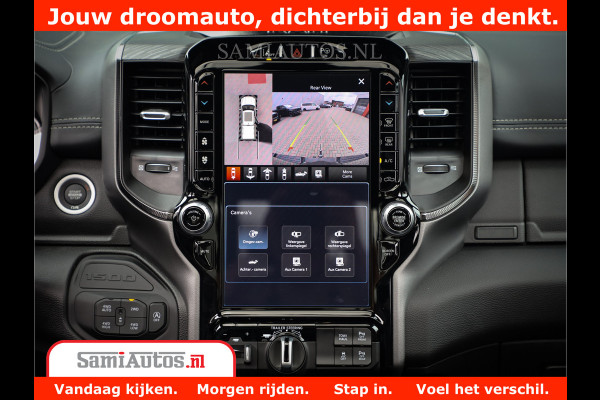 Dodge Ram 1500 GT EDITION | 5.7 V8 HEMI | VIRTUAL COCKPIT | HEAD-UP | ADAPTIVE CRUISE | 360 CAMERA | TRX PACK | Comfortabele Dubbele Cabine met Royale 5 Zitplaatsen | BPM vrij BPM vrij | Nu Leverbaar uit Voorraad | Voorraad Nr 2434