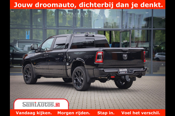 Dodge Ram 1500 GT EDITION | 5.7 V8 HEMI | VIRTUAL COCKPIT | HEAD-UP | ADAPTIVE CRUISE | 360 CAMERA | TRX PACK | Comfortabele Dubbele Cabine met Royale 5 Zitplaatsen | BPM vrij BPM vrij | Nu Leverbaar uit Voorraad | Voorraad Nr 2434