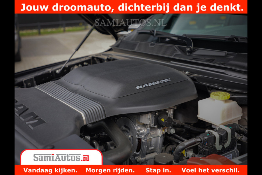 Dodge Ram 1500 GT EDITION | 5.7 V8 HEMI | VIRTUAL COCKPIT | HEAD-UP | ADAPTIVE CRUISE | 360 CAMERA | TRX PACK | Comfortabele Dubbele Cabine met Royale 5 Zitplaatsen | BPM vrij BPM vrij | Nu Leverbaar uit Voorraad | Voorraad Nr 2434